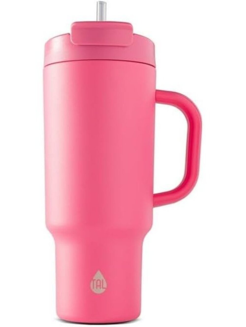 Stainless Steel Hudson Tumbler with Straw 40 fl oz, Pink